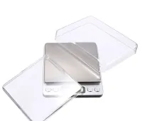Великі ювелірні ваги 0.01 гр до 500 гр Domotec MS-1729B з LCD-дисплеєм / Matrix MX-463 портативні цифрові ваги з підсвічуванням і кришкою 500гр