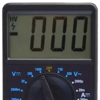 Карманный звуковой мультиметр Digital DT700D цифровой для контроля постоянного и переменного напряжения, Тестер со звуковой прозвонкой с щупами