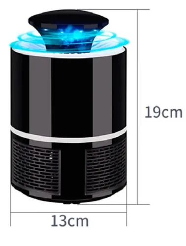 Електрична лампа приманка для комах Nova Mosquito Killer Lamp NV-818 5 Вт, USB Електрична пастка знищувач комарів і мошок