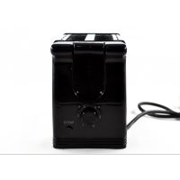 Кухонний тостер Domotec MS - 3232 Black Steel 650W нержавіюча сталь
