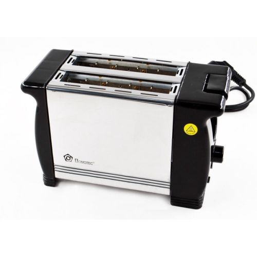 Кухонний тостер Domotec MS - 3232 Black Steel 650W нержавіюча сталь