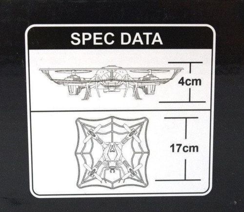 Радіокерований міні квадрокоптер Doomsday Spider Drone mini 403, з пультом керування