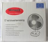 Потужний настільний вентилятор Wimpex WX-1203 12" 80W з таймером