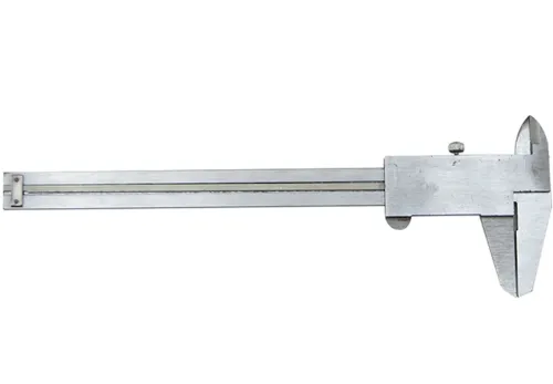 Механический штангенциркуль с глубиномером Vernier Caliper KC-A150 0-150mm в кейсе, Штангенциркуль 15 см для внешних и внутренних измерений из стали