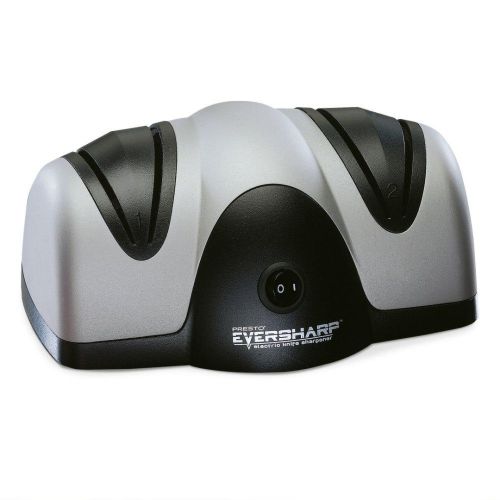 Большая двойная электроточилка для кухонных ножей и ножниц Presto Eversharp Knife Sharpener от сети 220V