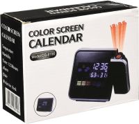 Настільний годинник з проектором часу Kronos DS-8190 метеостанція Color Screen Calendar