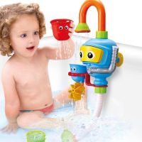 Развивающая детская игрушка для купания в ванной Baby Water Toys Водопад "Волшебный кран"