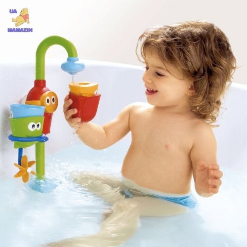 Развивающая детская игрушка для купания в ванной Baby Water Toys Водопад "Волшебный кран"
