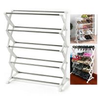Модульный органайзер, полка для обуви Huayida The Shoes Rack металлическая на 15 пар