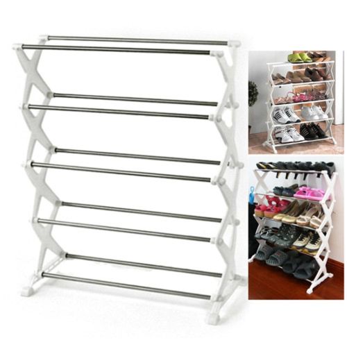 Модульный органайзер, полка для обуви Huayida The Shoes Rack металлическая на 15 пар