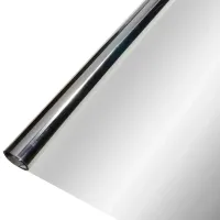 Самоклеюча дзеркальна плівка для вікон Proffilms Silver 20 3м x 60 см для захисту від сонячних променів, Тонувальна 300x60см від сонця на вікна
