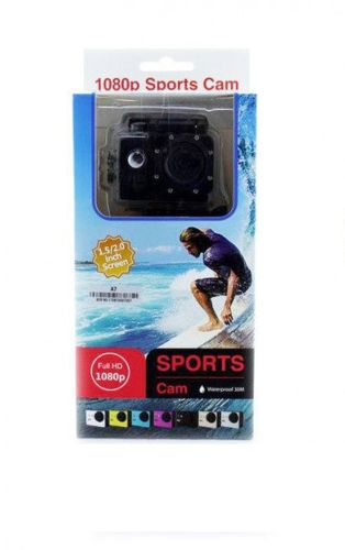 Водонепроникна спортивна екшн камера Action Camera D600 A7 SJ4000 Black