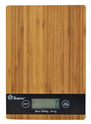 Кухонні електронні дерев'яні ваги Domotec MS - a до 5кг KE - a MX-406