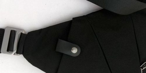 Тактична нагрудна сумка месенджер Cross Body однолямочная, Водонепроникна чоловіча барсетка через плече, Сумка крос боді, Чорна