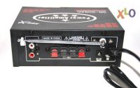 Портативний підсилювач потужності звуку UKC Xplod SN-808AC 60W 12v / 220v