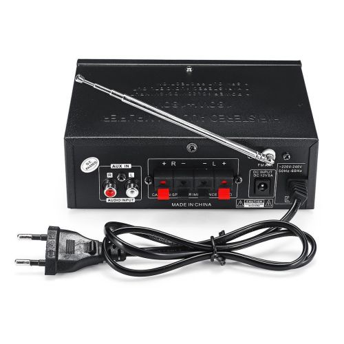 Підсилювач звуку UKC Xplod AK - 699D з Bluetooth і пультом 600W MP3 FM 220v 12v Стерео підсилювач в машину