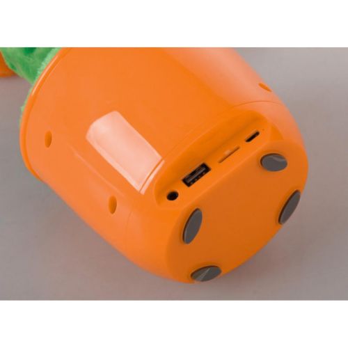 Портативная Bluetooth колонка Dancing Flower G26, Orange, Танцующий и поющий цветок Оранжевая