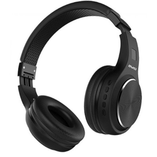 Бездротові Bluetooth навушники Awei A600bl Black, чорні
