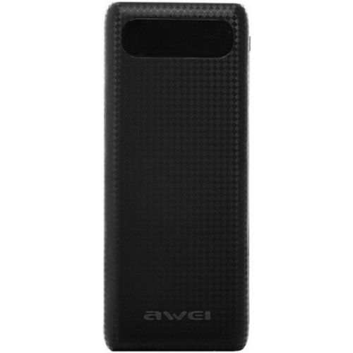 Портативний зарядний Power Bank Awei P70k 20000 mAh Black, чорні