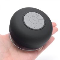 Водонепроникна портативна Bluetooth MP3 колонка HB Pebble X - 1 для душа на присоску