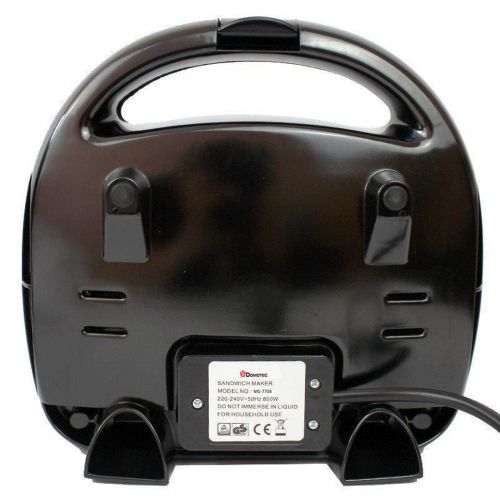 Сендвичница бутербродница мультипекарь 4 в 1 Domotec MS-7704 1000W 4в1 серая гриль, вафельница, орешница 1000 вт