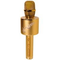 Бездротовий мікрофон караоке bluetooth yoso YS - 66 Gold, Золотий