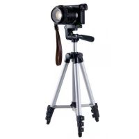 Штатив под фотоапарат Tripod selfie TF-3120 высота 1020 мм тринога для камеры, телефона, трипод для селфи