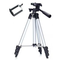 Штатив под фотоапарат Tripod selfie TF-3120 высота 1020 мм тринога для камеры, телефона, трипод для селфи
