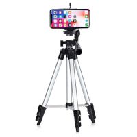 Штатив под фотоапарат Tripod selfie TF-3120 высота 1020 мм тринога для камеры, телефона, трипод для селфи