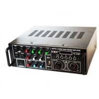 Стерео підсилювач потужності звуку UKC PA - 329bt 240W з караоке і Bluetooth