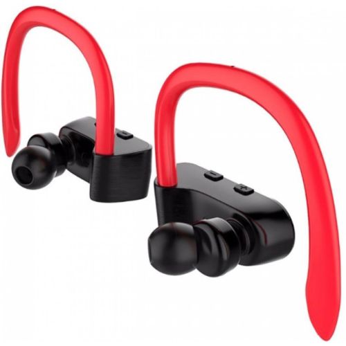Беспроводные Bluetooth наушники Awei T2 Red, красные