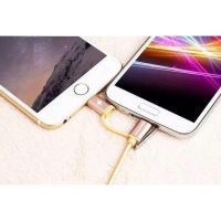 Кабель, шнур Awei CL-930C 2 в 1 Lightning и Micro USB, розовый