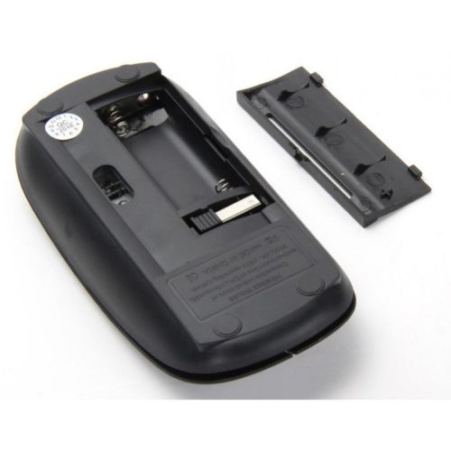 Беспроводная оптическая мышка UKC G132 Black, черная 139C Black, мышь V82