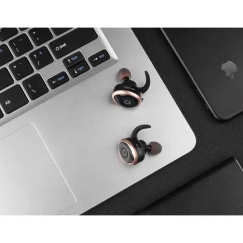 Бездротові Bluetooth навушники Awei T1 Twins Earphones Black, чорні