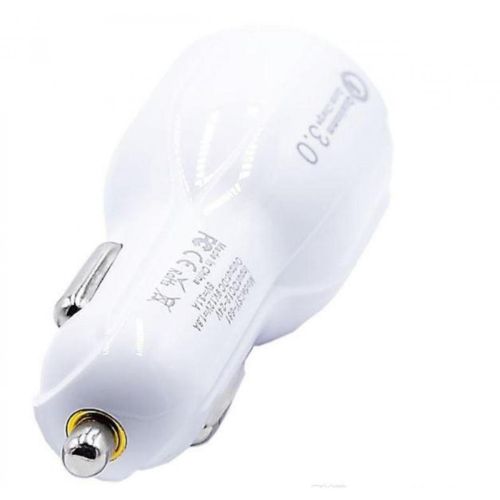 Автомобільний зарядний пристрій на 2 USB QC3.0 UKC SY-681 12-32V 35W 3.1 A від прикурювача