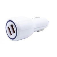Автомобільний зарядний пристрій на 2 USB QC3.0 UKC SY-681 12-32V 35W 3.1 A від прикурювача
