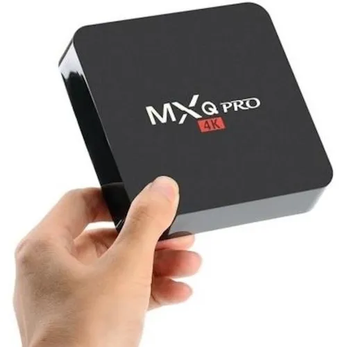 Смарт приставка для телевізора з пультом Ultra MXQ PRO 4K 2GB / 16GB, медіаплеєр Android 7.1, Цифрова ТВ приставка з вбудованим WiFi модулем Чорна