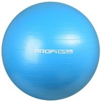 Гімнастичний м'яч PROFiT Ball 55 см M 1539 для фітнесу та гімнастики, фітбол для вагітних, гумовий куля профіт для аеробіки та йоги до 150 кг