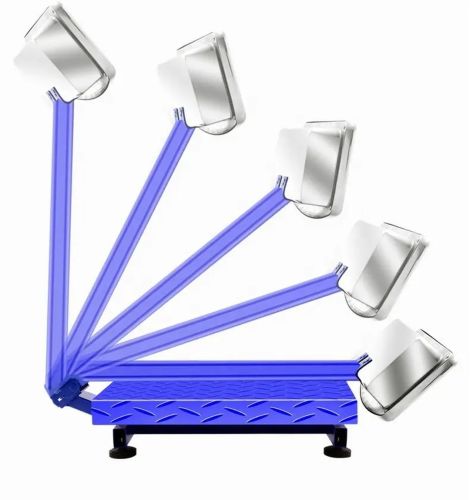 Усиленные торговые весы Domotec на 150 кг 30х40 FOLD с железной головой, товарные, базарные до 150кг усиленная платформа Спартак, Matrix MX-421