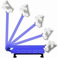 Посилені ваги до 600кг FOLD 45X60 6V посилена платформа з металевою головою MX-427