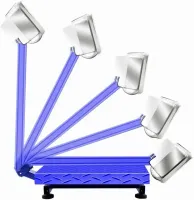 Торговые усиленные весы Спартак до 1000 кг Fold 60X80 1000кг