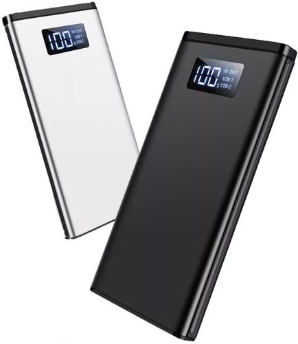 Зовнішній портативний акумулятор Power Bank Joyroom D-M190 10000 mAh 2.1 A Black c LCD дисплеєм, повербанк, портативний зарядний