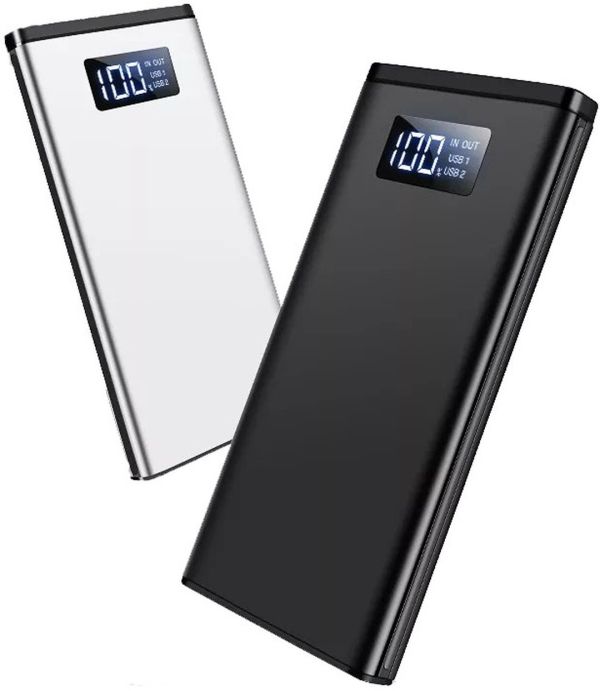 Зовнішній портативний акумулятор Power Bank Joyroom D-M190 10000 mAh 2.1 A Black c LCD дисплеєм, повербанк, портативний зарядний