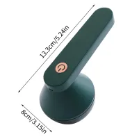 Бездротова акумуляторна машинка для видалення катишек Lemex Lint Trimmer з зарядкою від USB, Електричний тример для зрізання катишків Зелений