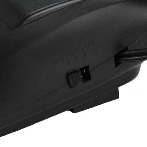Автомобільний обігрівач салону від прикурювача Auto Heater HJ - 702 Fan 12 volt DC 150W авто дуйка, Тепловентилятор автодуйка 150Вт Чорний
