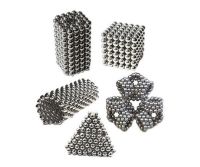 Неокуб оригінал Neocube Silver 216 кульок 5мм в боксі сріблястий