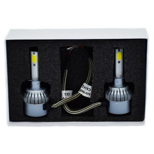Комплект світлодіодних автомобільних LED ламп C6 H1 30w