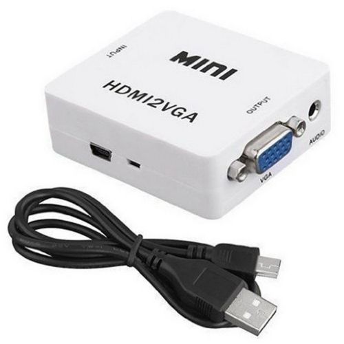 Конвертер с HDMI на VGA адаптер видео с аудио 1080P HDV-630 VGA-01