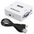 Конвертер з HDMI на VGA адаптер відео з аудіо 1080P HDV-630 VGA-01