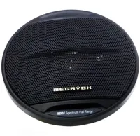 Автомобільні колонки акустика Megavox MD-459-S3 10 см 230W 2шт в машину, круглі 3-х смугові динаміки Мегавокс в авто, Автоакустика 230Вт чорні